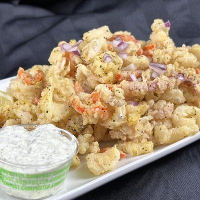 Long Island Ice Tea and Calamari