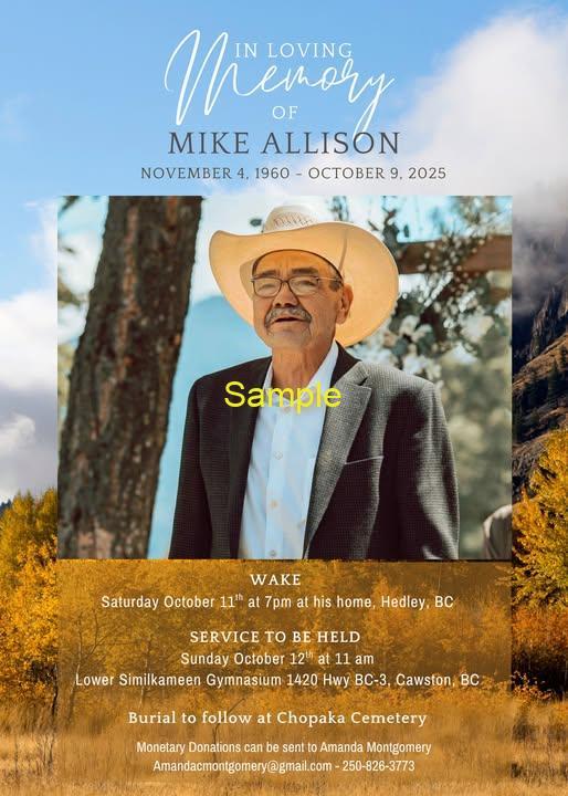 Passing of Michael Allison