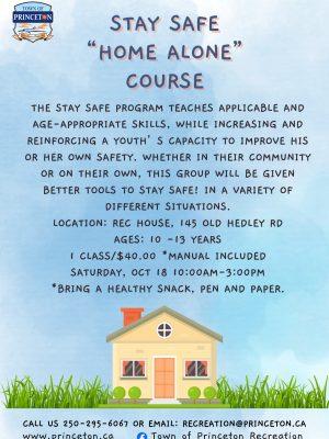 Stay Safe "Home Alone" Course